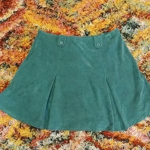 Textured Turquoise Skirt